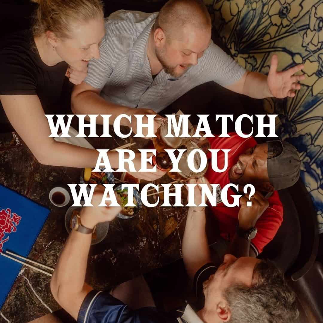 What Match Are You Watching at Duck + Rice