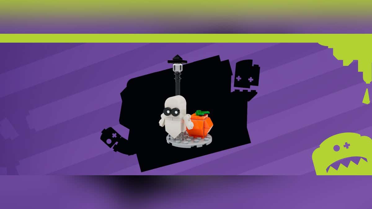 Build a LEGO® Ghost Street and take it home!